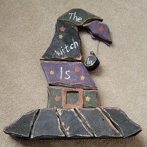 Halloween Witch Hat Wall Decor